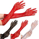 Floral Fancy Dress Gothic Punk Mittens Christmas Halloween Gloves Lace Gloves