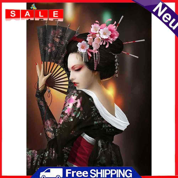 5D DIY Full Drill Diamond Painting Beauty Cross Stitch Needlework Craft Mosaic K