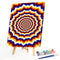 Kaleidoscope Oil Paint By Numbers Kits Canvas Drawing DIY Coloring Picture Craft