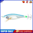 Luminous Artificial Jigs Fishing Lures Cuttlefish Catcher Tackle (Blue Whit