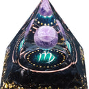 Orgonite Pyramid Healing Crystals Reiki Chakra Meditation Stones (Virgo) Newly