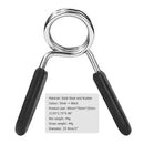 Barbell Spring Collar Clips Clamp Gym Barbells Dumbbell Lock Clamp (25.4mm)