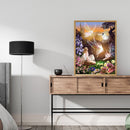 DIY Flying Fairy Oil Paint by Numbers Hand Painted Drawing Kit Coloring Picture