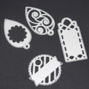 4pcs Metal Punching Molds Stencil Scrapbooking Paper Cards Craft Embossing Mold