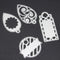 4pcs Metal Punching Molds Stencil Scrapbooking Paper Cards Craft Embossing Mold