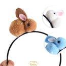 Kids Cartoon Plush Cute Bunny Hairband Rabbit Hair Accessories Easter Headband