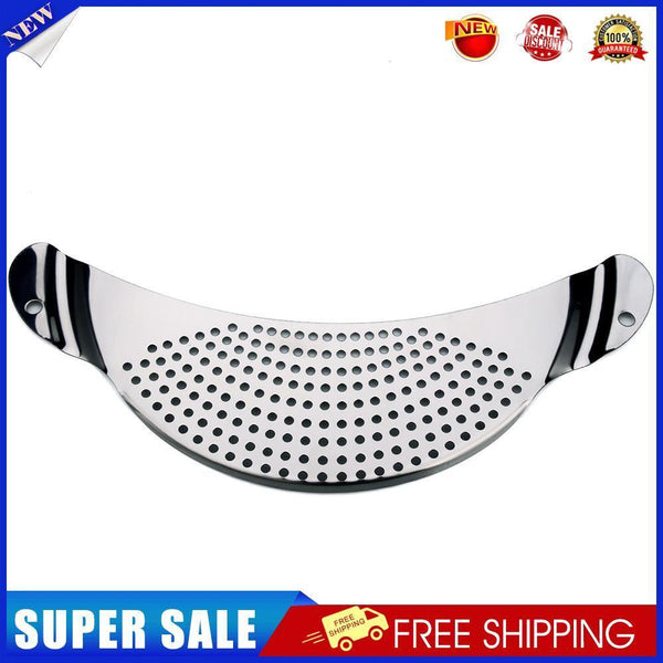 Stainless Steel Pot Funnel Strainer Rice Wash Basket Water Filter Drainer