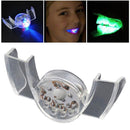Flashing Mouth Piece Guard - Light Up Teeth LED Mouthpieces Glow in The Dar