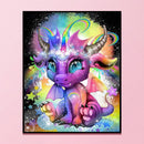 11CT Full Embroidery DIY Magic Horn Horse Stamped Cross Stitch Art Needlework