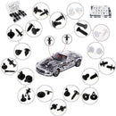 415pcs Car Door Trim Retainer Clip+Screwdriver+4xTool+5xZip Tie+20xSponge Washer
