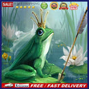 Full Round Drill 5D DIY Diamond Painting Frog Embroidery Cross Stitch Home