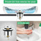 Anti-Clogging Popping Core Sewer Universal Bathroom Sink Stopper Wash Drainer`