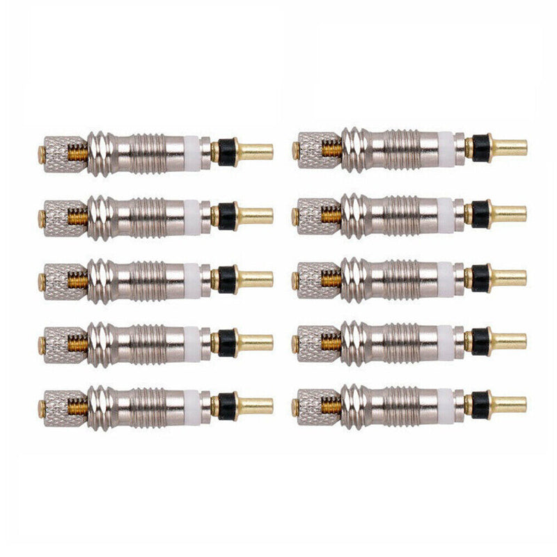 2/5/10pcs Brass Presta Valve Cores MTB Mountain Road Bike Repair Service Parts