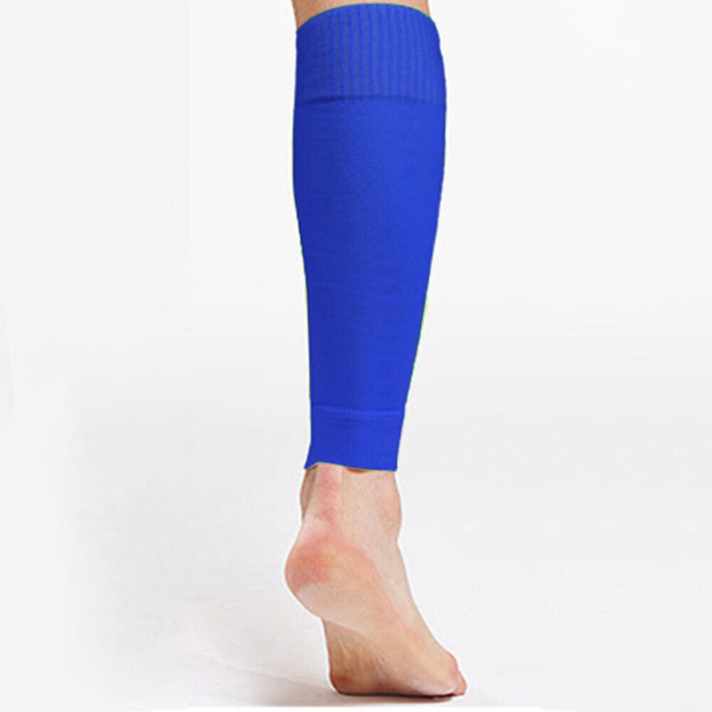 1 Pair Breathable Football Shin Guard Leg Socks Soccer Sports Legging Sleeves