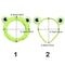 Elastic Funny Frog Makeup Headband Washing Face Hairband Skincare Hair Band