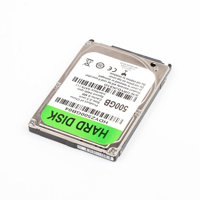 500GB Internal HDD 2.5 inch SATA III 5400RPM Hard Drive for Laptop Computer