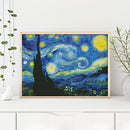 Van Gogh Sky Full Cross Stitch 11CT Counted DIY Embroidery Home Decoration Gifts