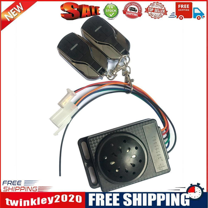 Remote Control Electric Scooter Alarm Security System Moped Antitheft Alarm