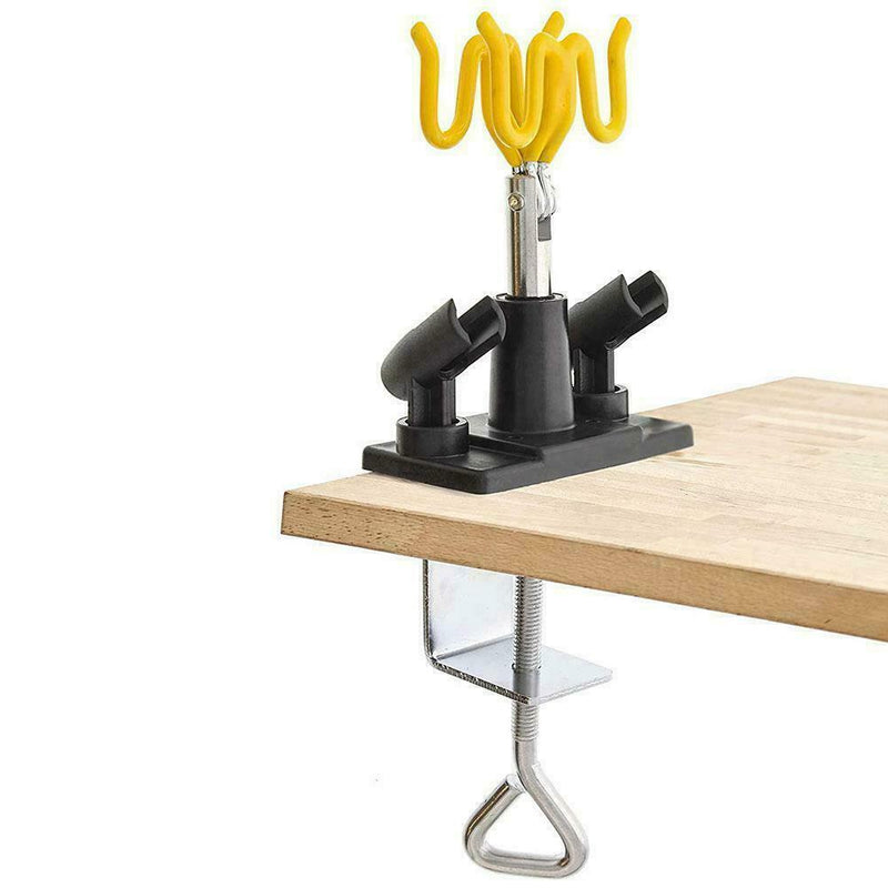 Practical Airbrush Holder Clamp Table Station Paint Holder high-qualit U8R9