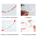 Waterproof UV Protection Liquid Insulation Insulating Glue (White 50ml)