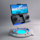 4k HD Dual Camera Rc Drone Obstacle Avoidance Follow Me Foldable with Led Lights
