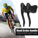 1 Pair Lightweight Brake Lever Handlebar Road Bicycle Brake Handle (Black) Newly