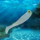 Fishing Lures 5.5cm T Tail Soft Bait Wobbler Bass Swimbait (Luminous 10pcs)