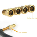 Sports Valve Adapter Bike Brass Pump Presta To Schrader Bicycle Valve Converter