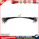 20pcs Anti-bite Fishing Line Steel Wire Leader Fishing Tackle (15cm Black) Newly