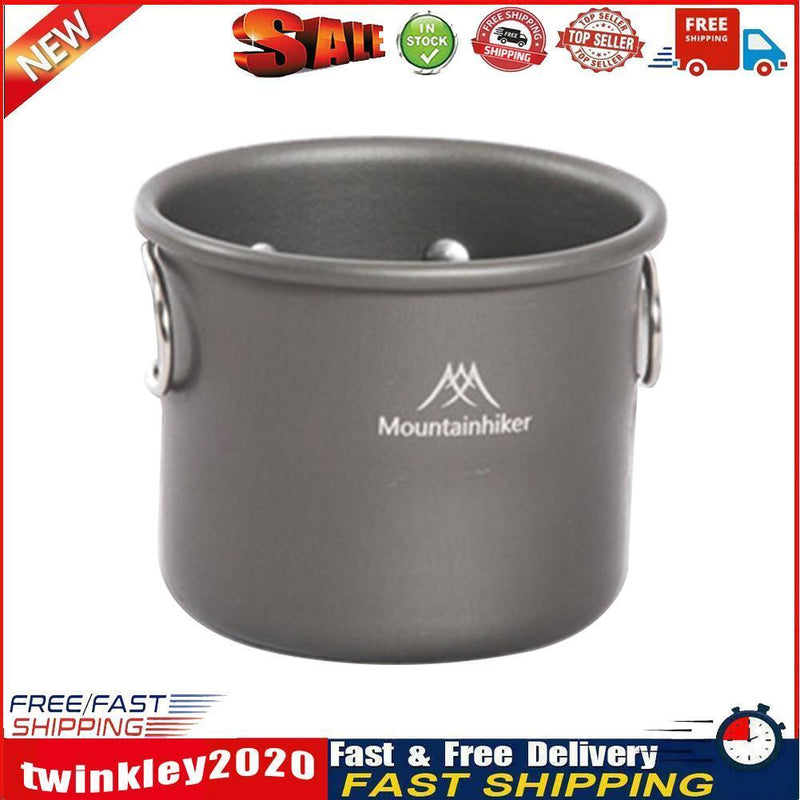 Outdoor Camping Hiking Mug Picnic Drinking Water Cup with Foldable Handles Newly