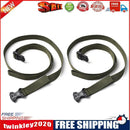 2pcs Outdoor Camp Cargo Storage Tied Belt Luggage Buckle Strap (Army Green)