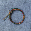 12x Acoustic Guitar Strings Multicolor Folk Classic Guitar Steel Wire Strings
