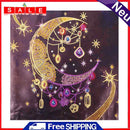 Special Shaped Diamond Painting Set DIY 5D Part Drill Bright Crescent Moon Kit
