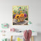 Flower Basket Bird Oil Paint By Numbers Kit DIY Home Decoration Gift Wall Art