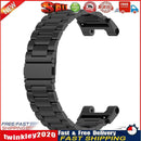 Stainless Steel Watch Strap for Amazfit T-Rex Pro/Amazfit T-Rex (Black) Newly