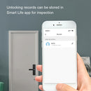 Tuya WiFi Smart Lock Multiple Unlocking WiFi Tuya Smart Door Lock Aluminum Al