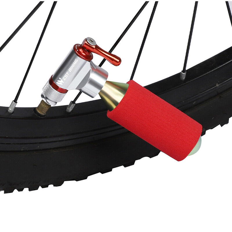 WEST BIKING MTB Mini Air Pump Road Bike Bicycle CO2 Inflator Cycling Equipment