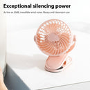 #A Ultra Quiet Clip-on Fan Portable Rotatable Desktop Cooling Mute Fan Air Coole