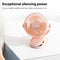 #A Ultra Quiet Clip-on Fan Portable Rotatable Desktop Cooling Mute Fan Air Coole
