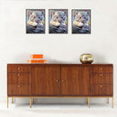 5D DIY Diamond Painting Baby Tiger Cross Stitch Embroidery Needlework Mosaic Kit