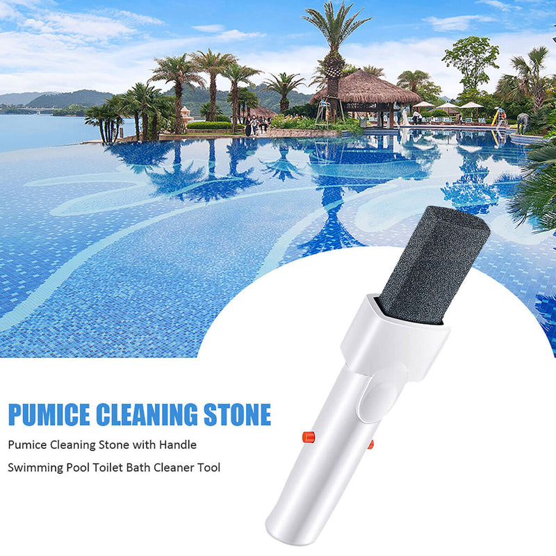 Pool Cleaning Tool - Pool Stain Eraser with Handle for Household Cleaning S