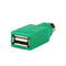 USB Female to PS2 PS/2 Male Adapter Converter keyboard h Mice High Hot F6V5