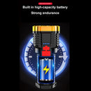 P7900 Super Bright Flashlight Portable Rechargeable Waterproof Spotlight La