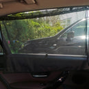 Car Anti-UV Side Window Sunshades Windscreen Shade Curtain Polyester Black Newly