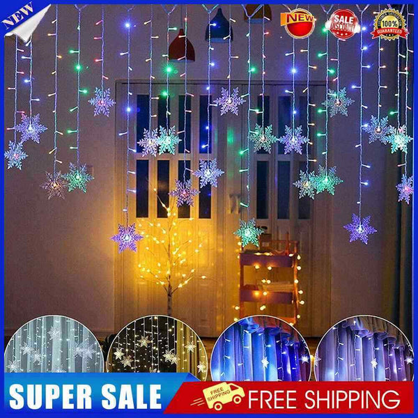 #A 8 Modes Christmas Lights High Brightness Garden Lamps for Holiday Party Festi