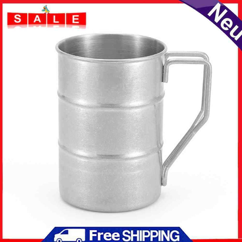 Outdoor Stainless Steel Cup Coffee Jug Milk Tea Cups Double Office Water Mugs