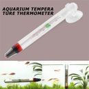 Glasstube Aquariums Submersible Thermometer Temperature Decor Suction Cup Newly
