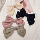 Hairdressing Barrettes Bow Hair Clips Big Bow Hairpin Floral Hair Accessories