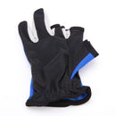Anti Slip Slip-resistant 3 Low-Cut Fingers Fishing Gloves Tackle