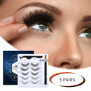 Magnetic False Eyelashes Lashes w/Magnetic Liquid Eyeliner Kit Eyelash Extension
